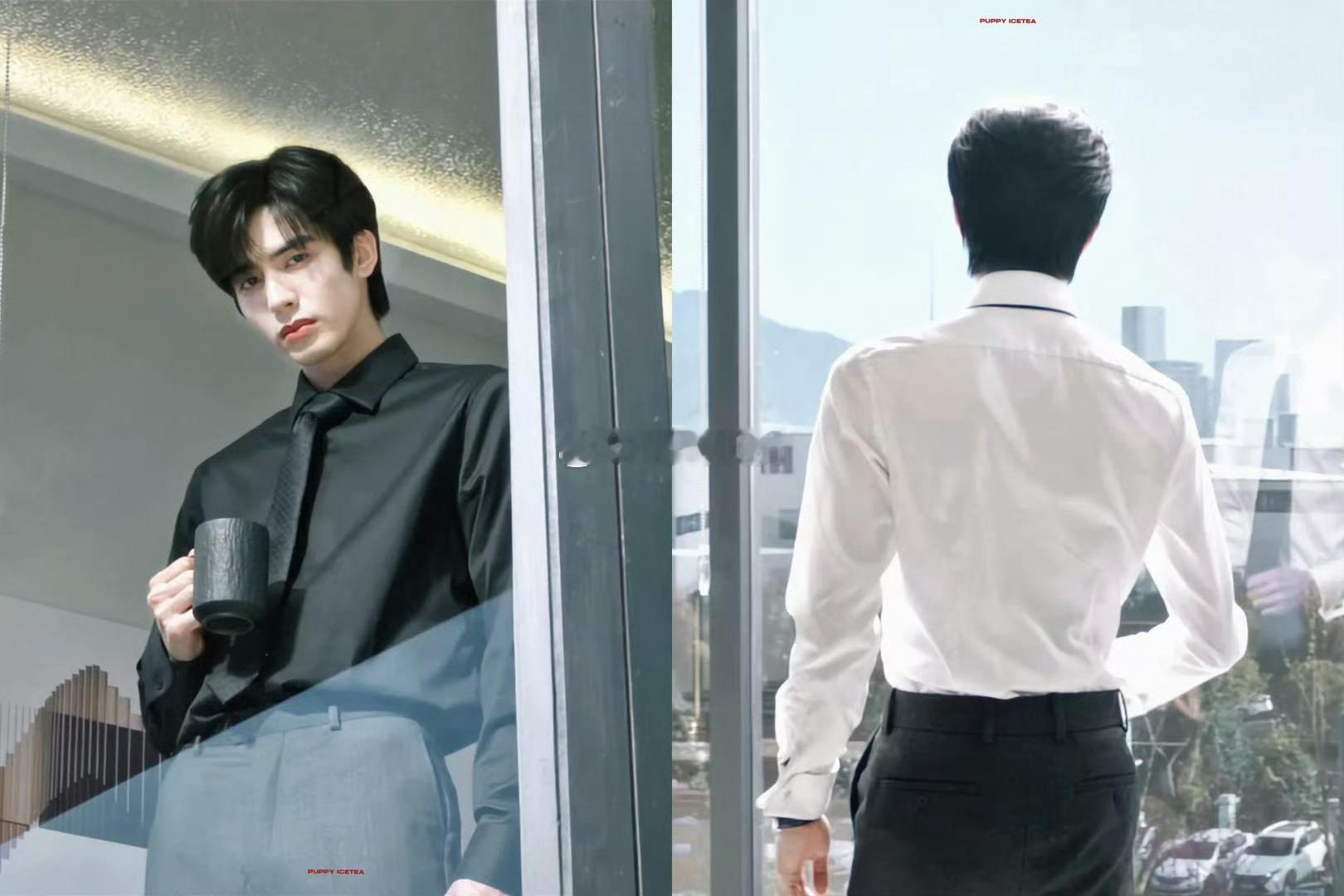 宋威龙林屿森新中式男友 《骄阳似我》里宋威龙演绎的林屿森，传统儒雅为骨，现代苏感