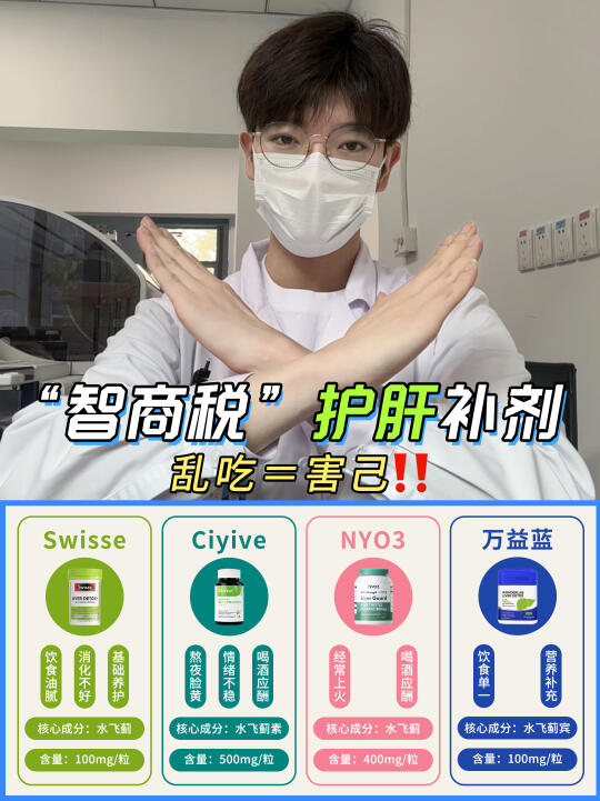 打破保健品信息差❗乱吃护肝补剂只会害了你
