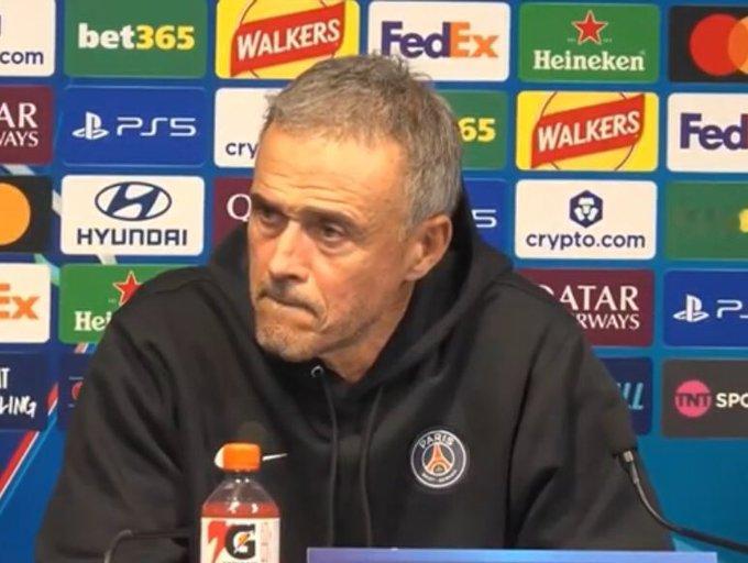 恩里克在PSG TV和赛前新闻发布会：曼城vs巴黎圣日耳曼PSG采访 “这是我们