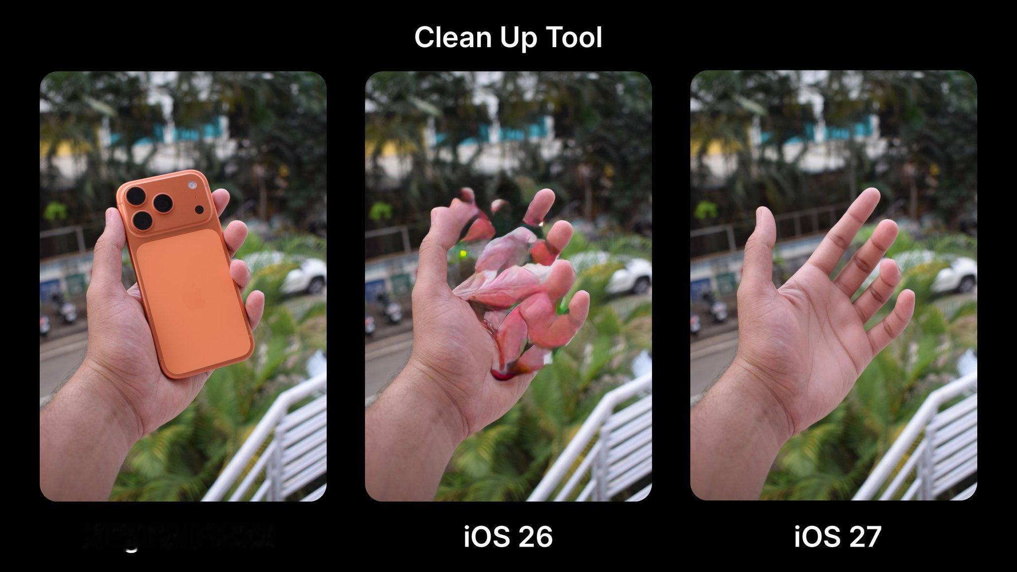 iOS 27消除功能提升很大呀！iOS 26是什么玩意！ 