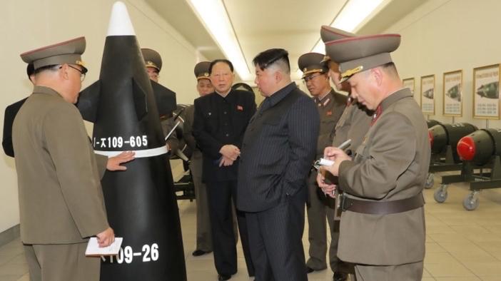 近日，朝鲜国家领导人金正恩在阅兵式闭幕后，宣布了一项重大决定，将重点推进增加核武