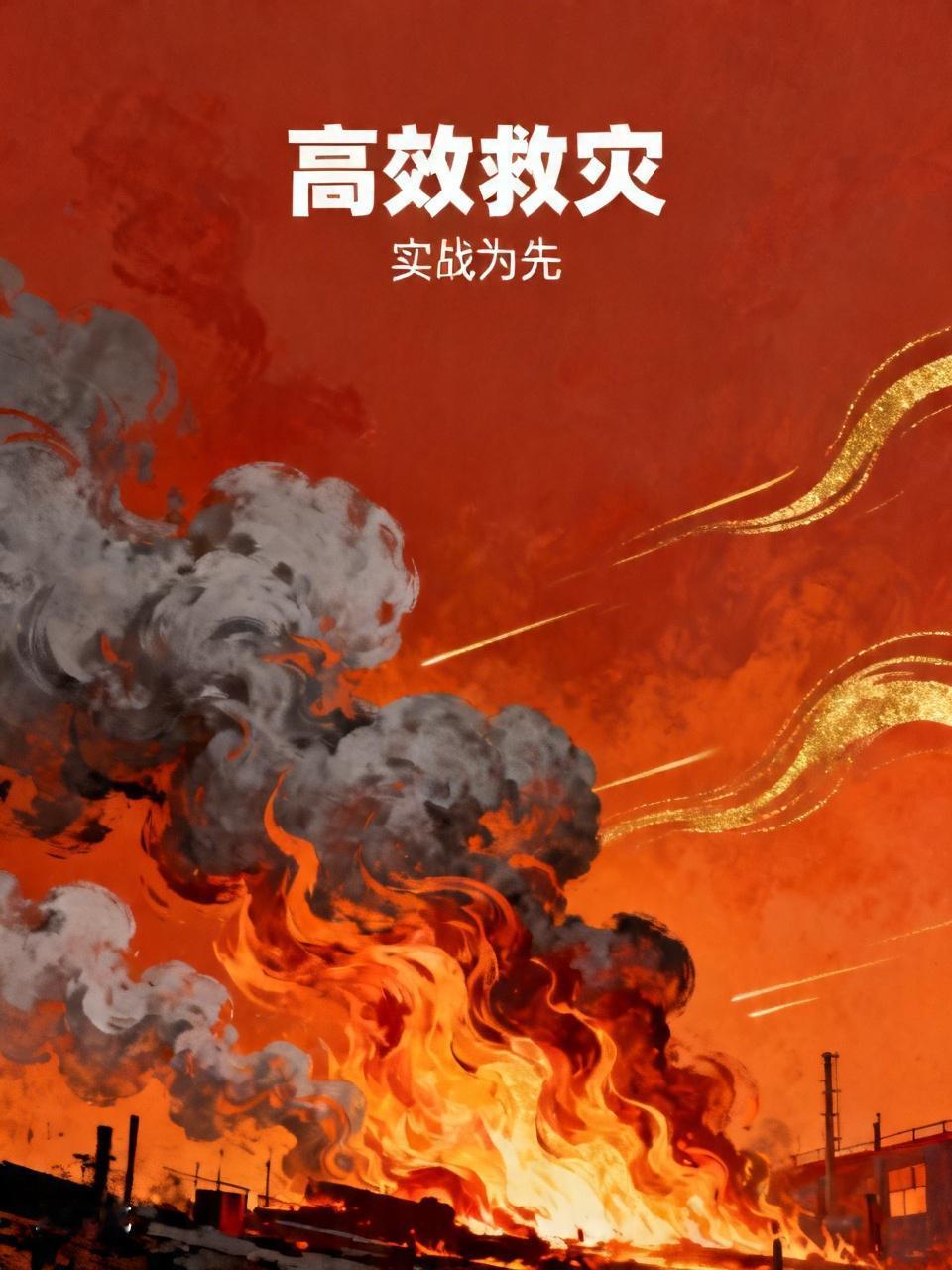 像这样的消防救援的训练，我们就权当是表演性质的存在吧！而在火灾一触即发的情况下，