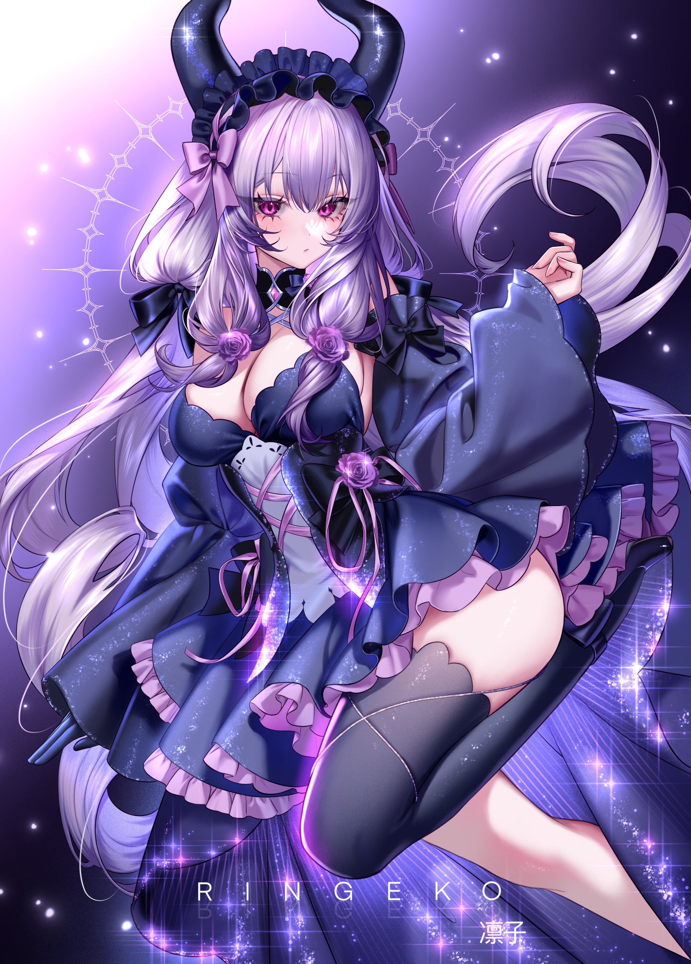 动漫[超话]提丰·画师：Ringeko | 凛子 ​​​