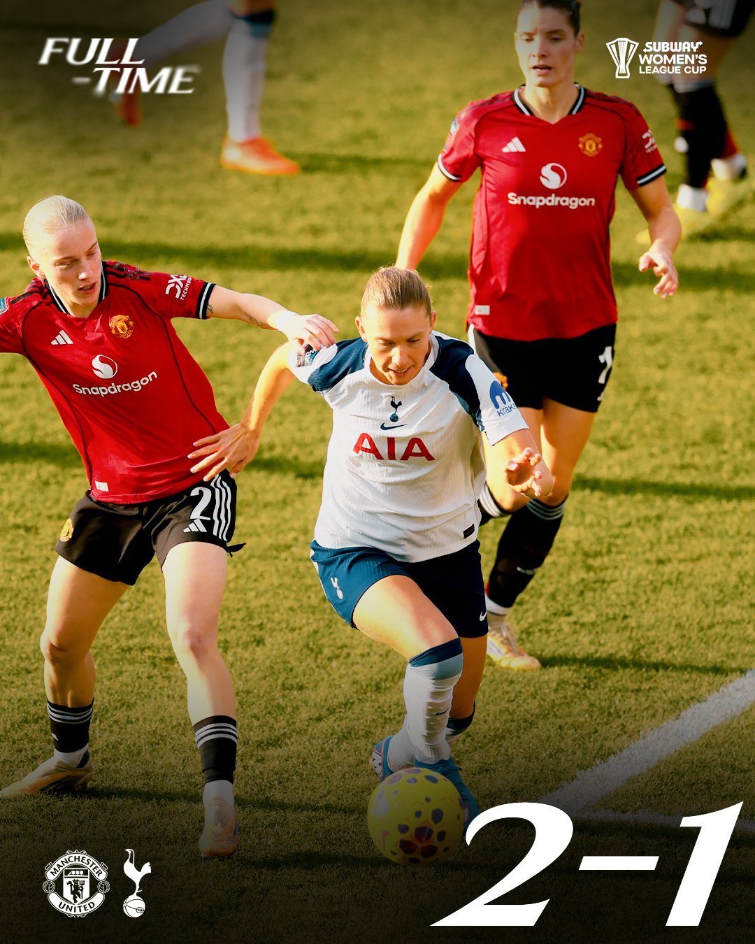 热刺女足遭遇逆转，联赛杯出局。。这场比赛再次暴露出热刺阵容深度严重不足，被扳平后