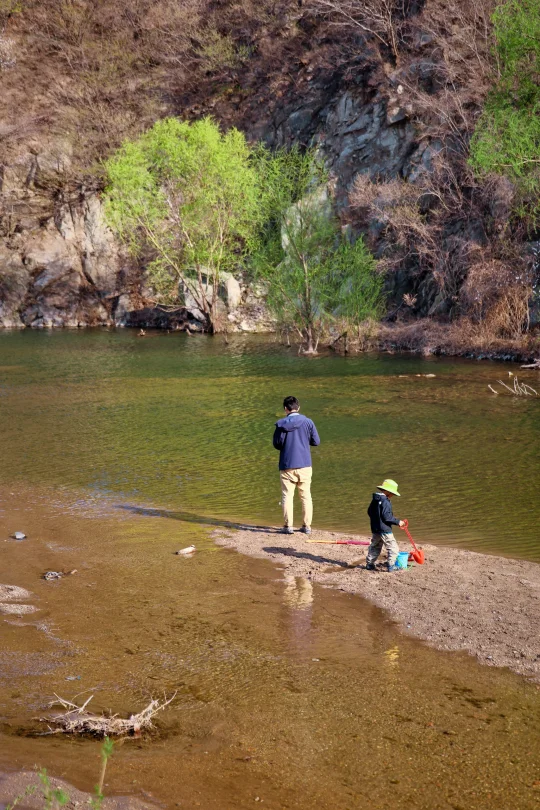 昌平人少小众的清澈小溪💟露营玩水好去处