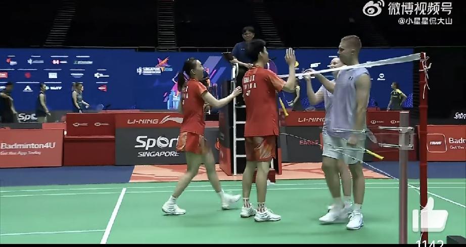 🔥高家炫/魏雅欣🇨🇳决胜局 18-14领先，最终27-25拿下，打成这样我