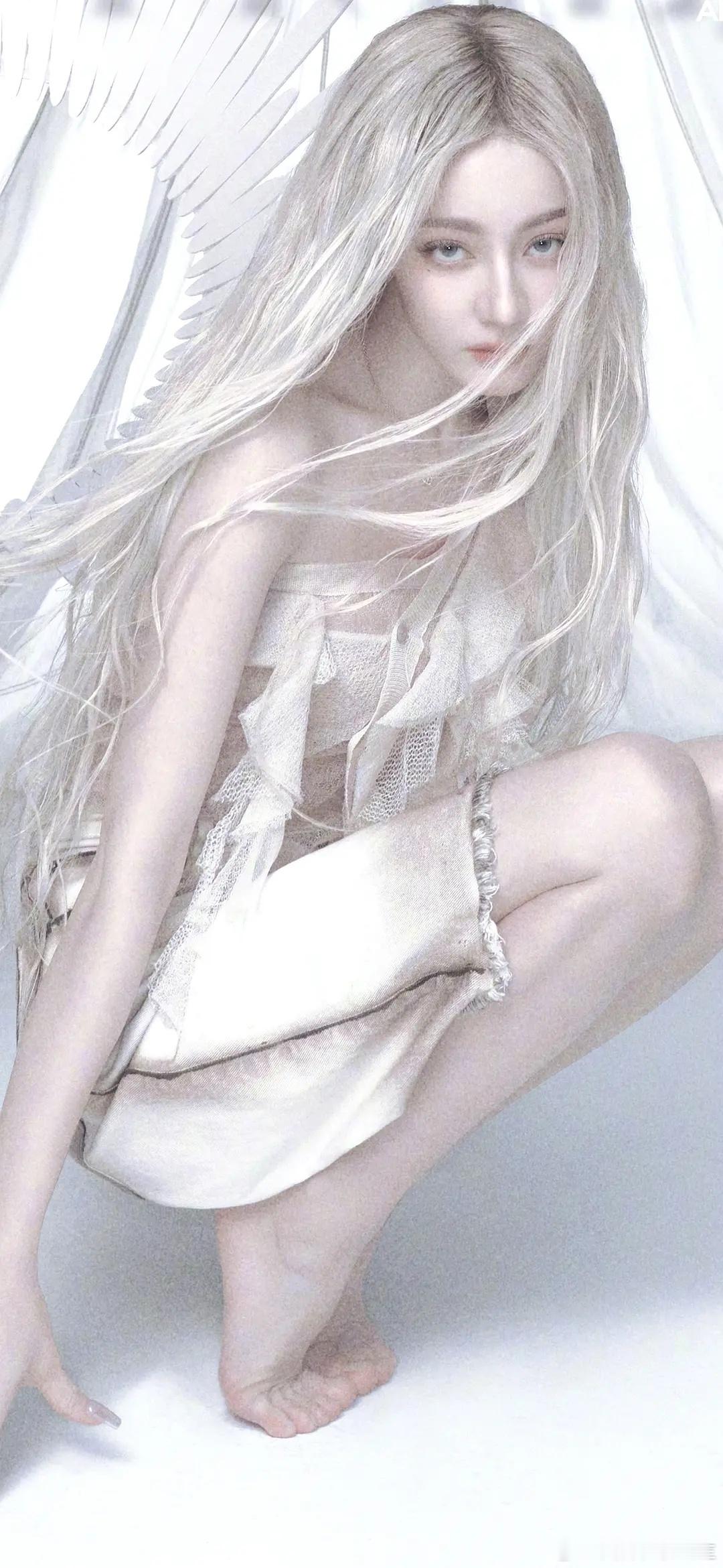 #迪丽热巴[超话]#再看一次也还是会被热巴这张图美呆[爱你][爱你][爱你]天使