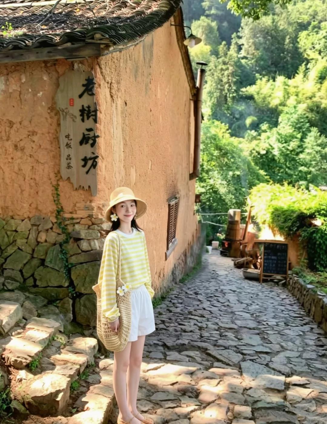 🌿闯入山野古村｜解锁夏日田园氛围感💛
谁懂啊！深山古村真的太适合放空啦🏡