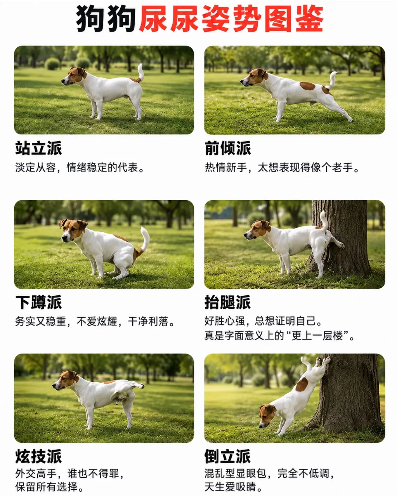 你家狗狗是哪种姿势😏