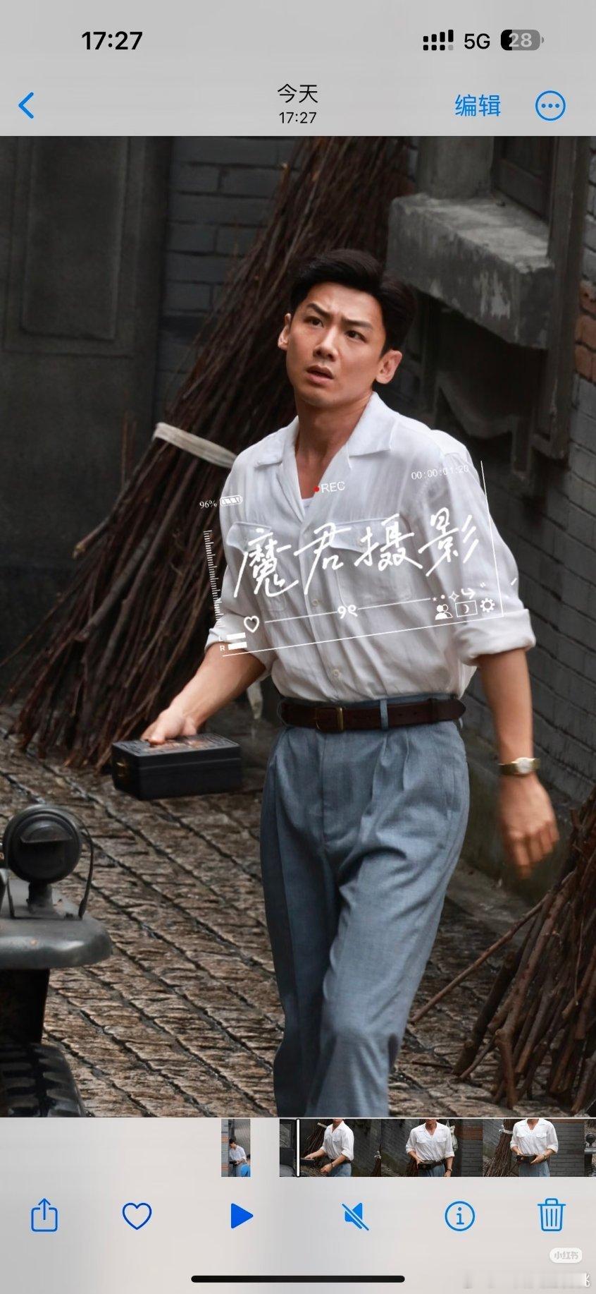 白敬亭战争和人路透~ 涂黑了，群众的好演员 