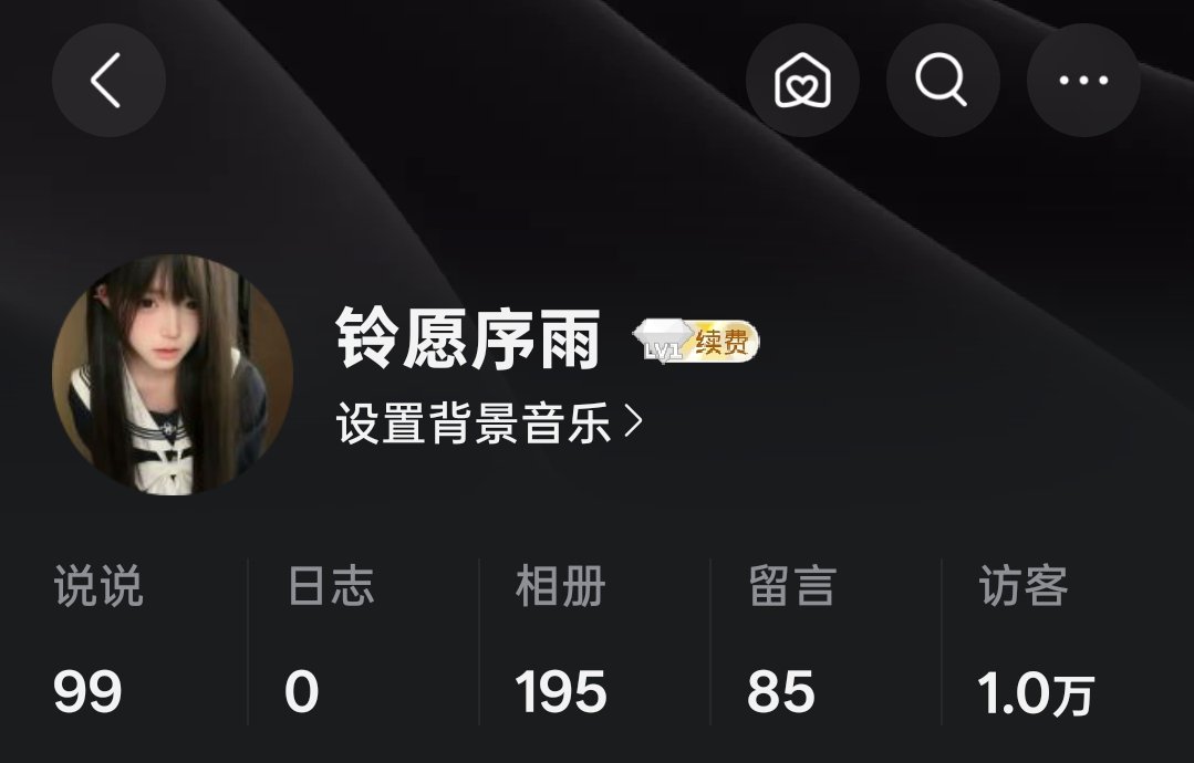 QQ访客1.0w了 