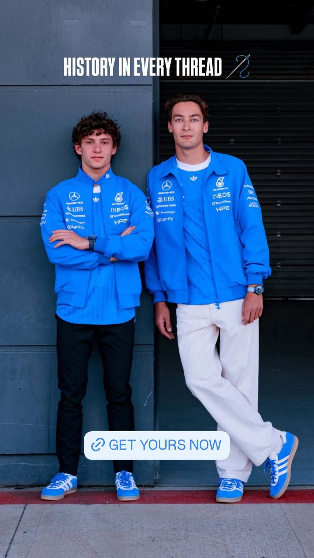 adidasmotorsport更新三则快拍乔治拉塞尔 🩵 GR63消息速递 