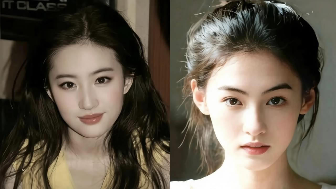 张柏芝vs刘亦菲，古今造型大PK，你更吃谁的颜？
内娱两大美人古今造型对决，张柏