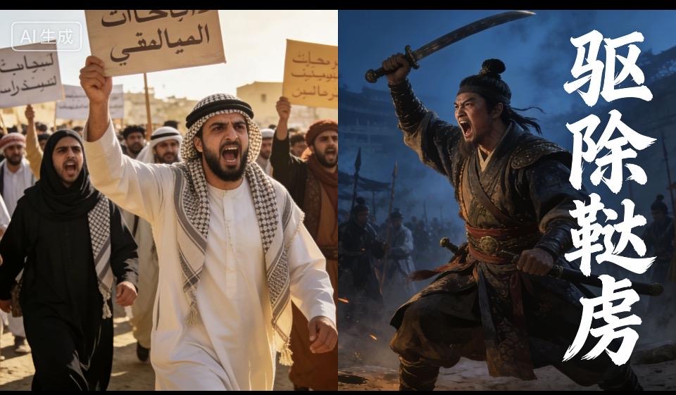 驱除鞑虏，恢复中华！🔥💪“驱除鞑虏，恢复中华”这一口号曾在历史的长河中振聋发