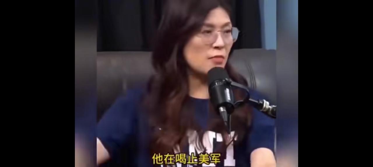 郑丽文告诉台湾，大陆从来没有恐吓自己人。
看到他展示的武备，那是在吓阻美军。
很