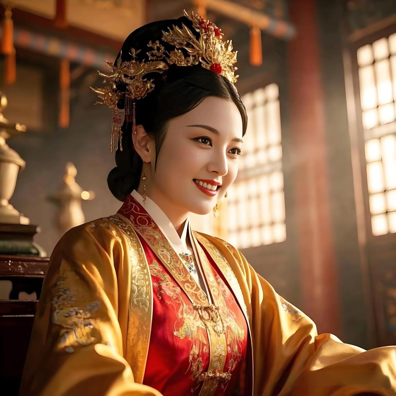 649年，李世民躺在床上奄奄一息，看着25岁貌美如花的武则天，不放心地问：“朕死