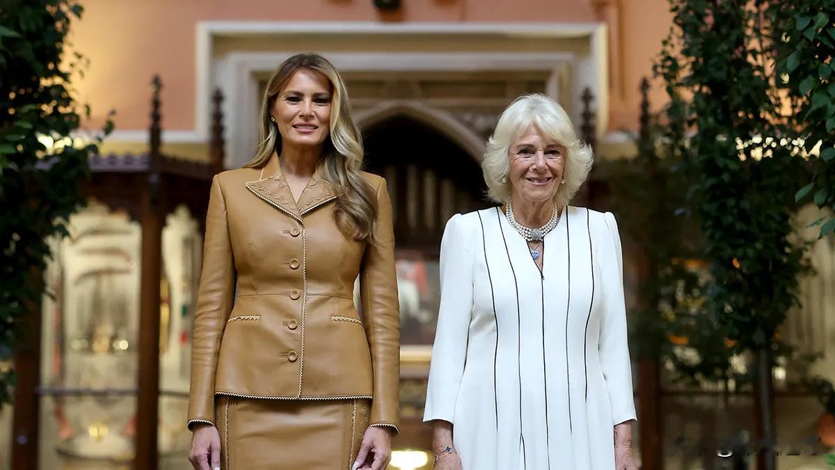 据美联社报道，英国王室成员刚到华盛顿，白宫就把一场看上去温和的“跨文化教育活动”