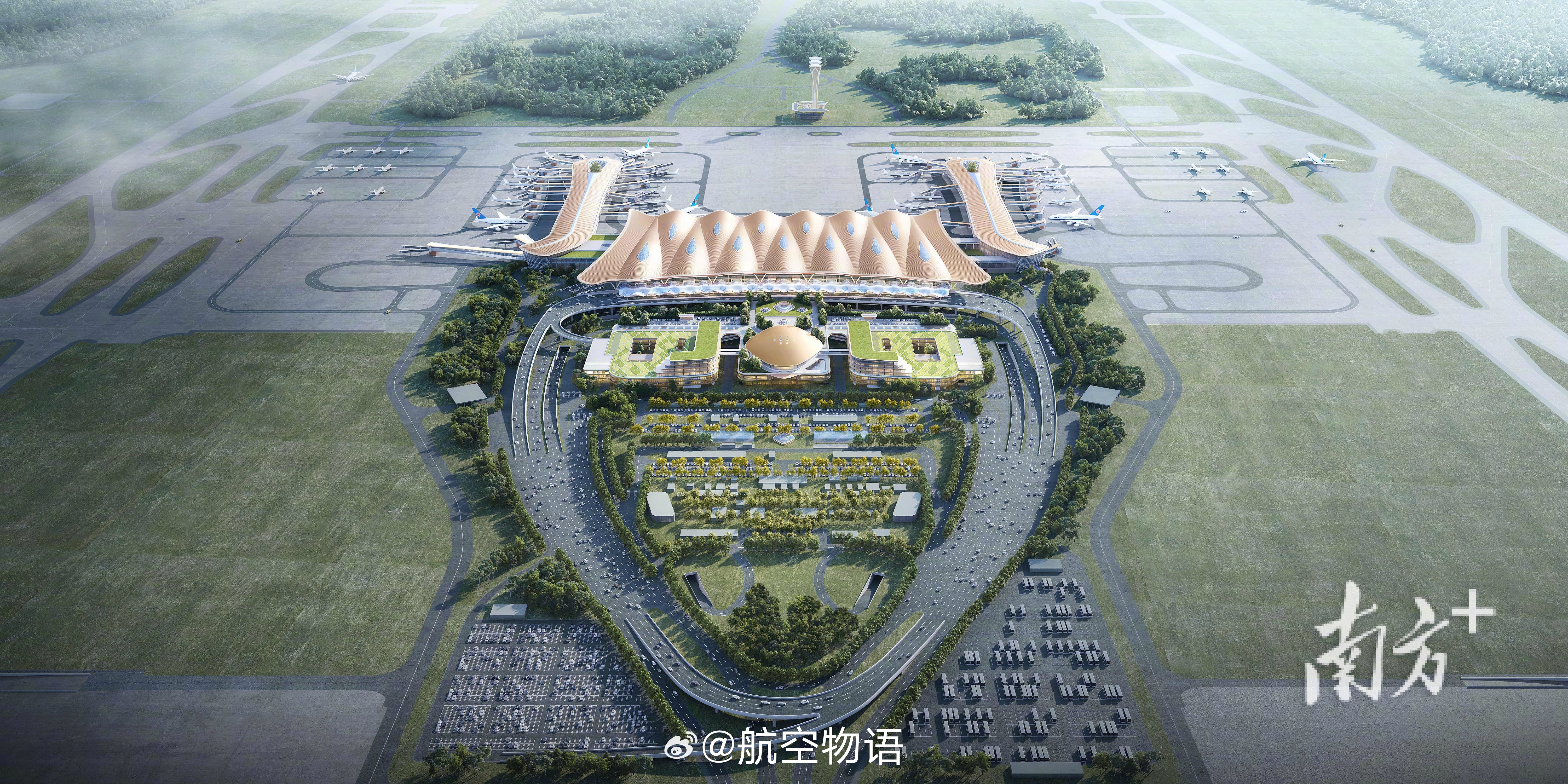 【广州新机场今天开工，十五五投运】3月25日上午，广州新机场开工活动在佛山市高明