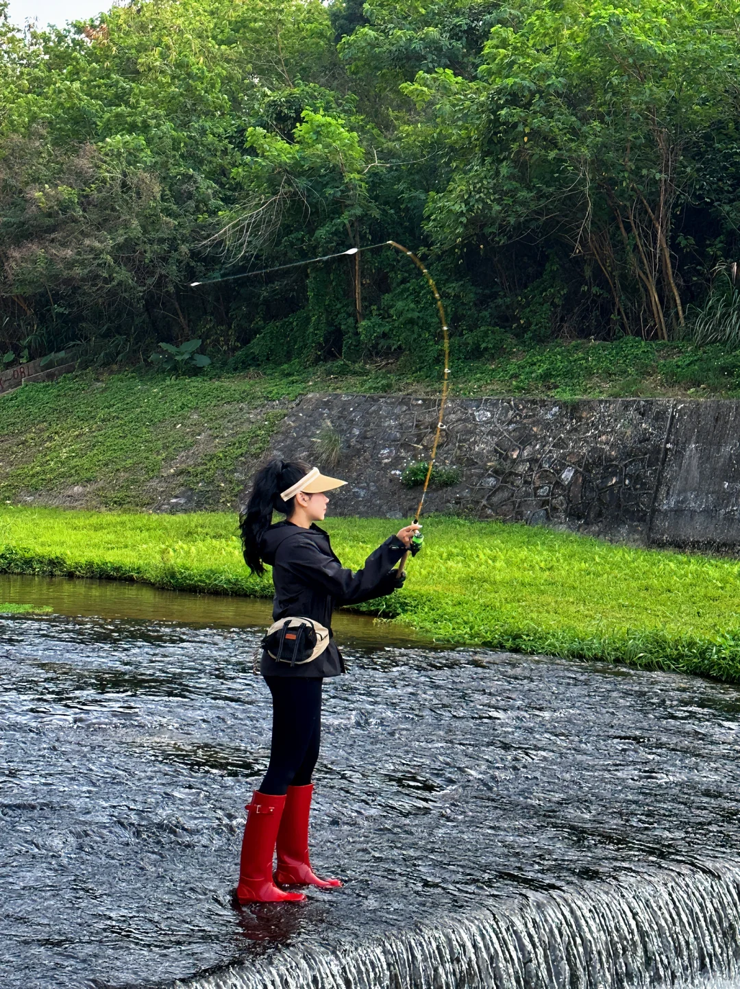 🎣石溪河谷✔️打卡成功/免费明火露营地⛺️