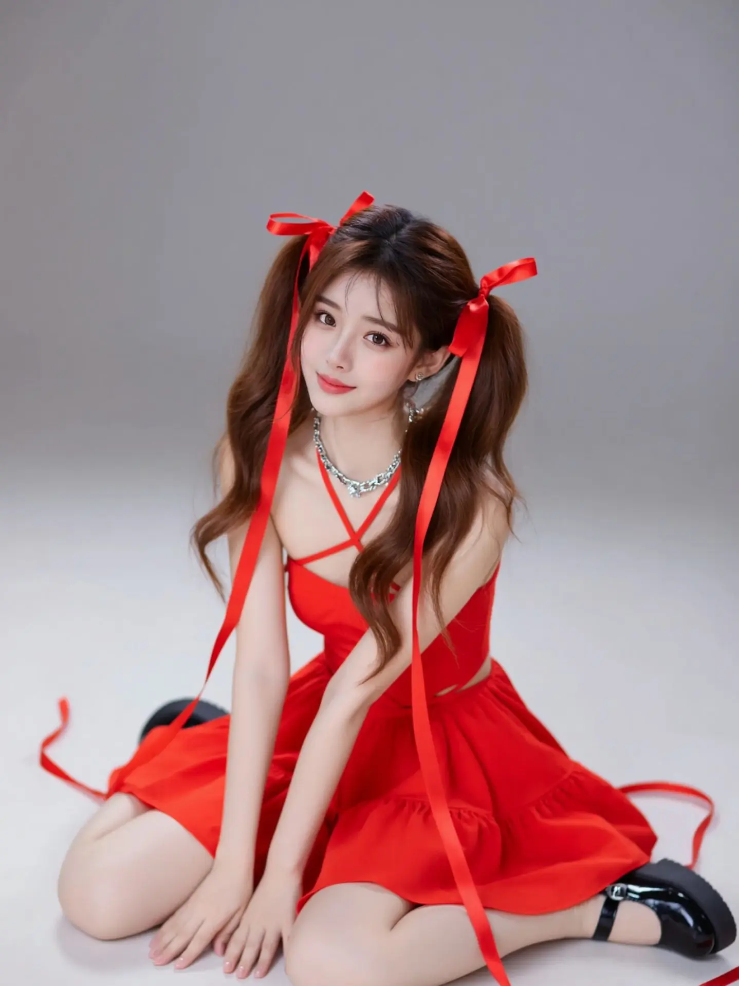 AI双马尾写真 ai创作