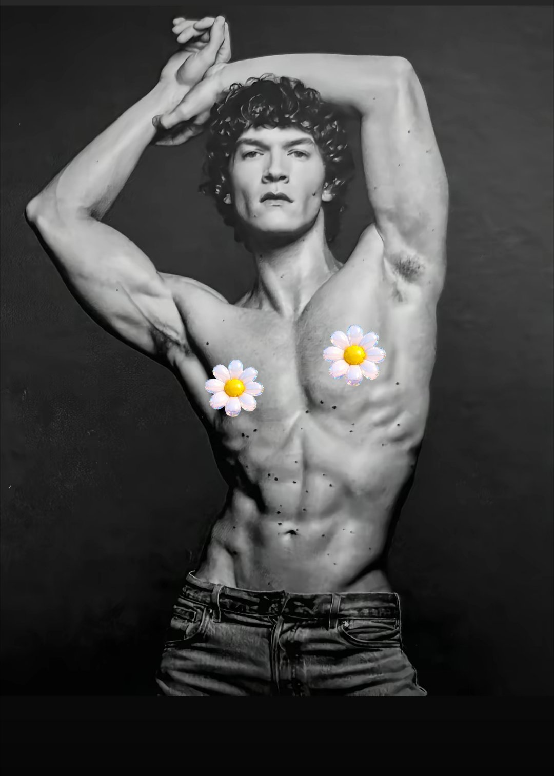 我真的很不喜欢很多痣的男人，包括田栩宁！