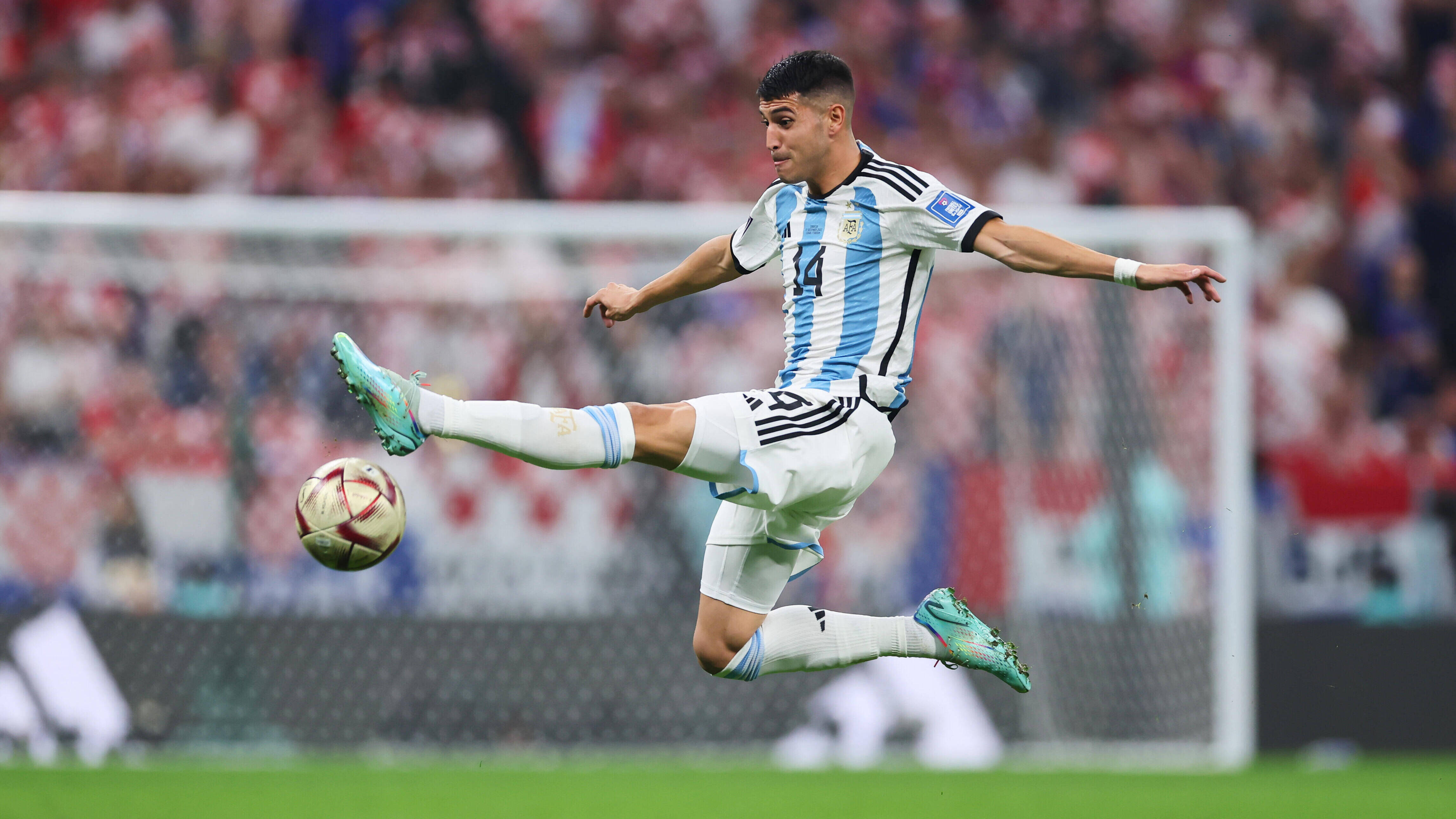 🇦🇷给大家介绍一下，这位就是唯一一位参加本届世界杯决赛的球员。勒沃库森 西班
