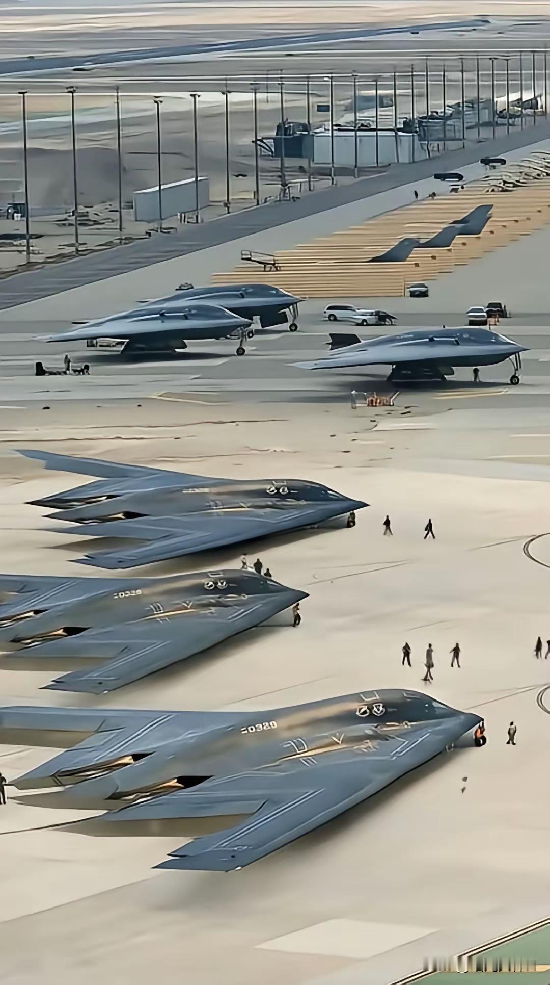 全球最先进的隐身轰炸机，那时。 ​​​