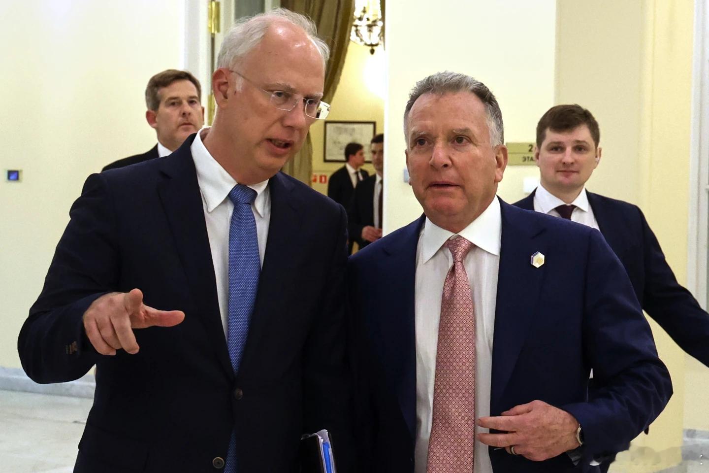 【美国特使指导普京助手向特朗普推介乌克兰和平计划】[大瓜......] （美联社