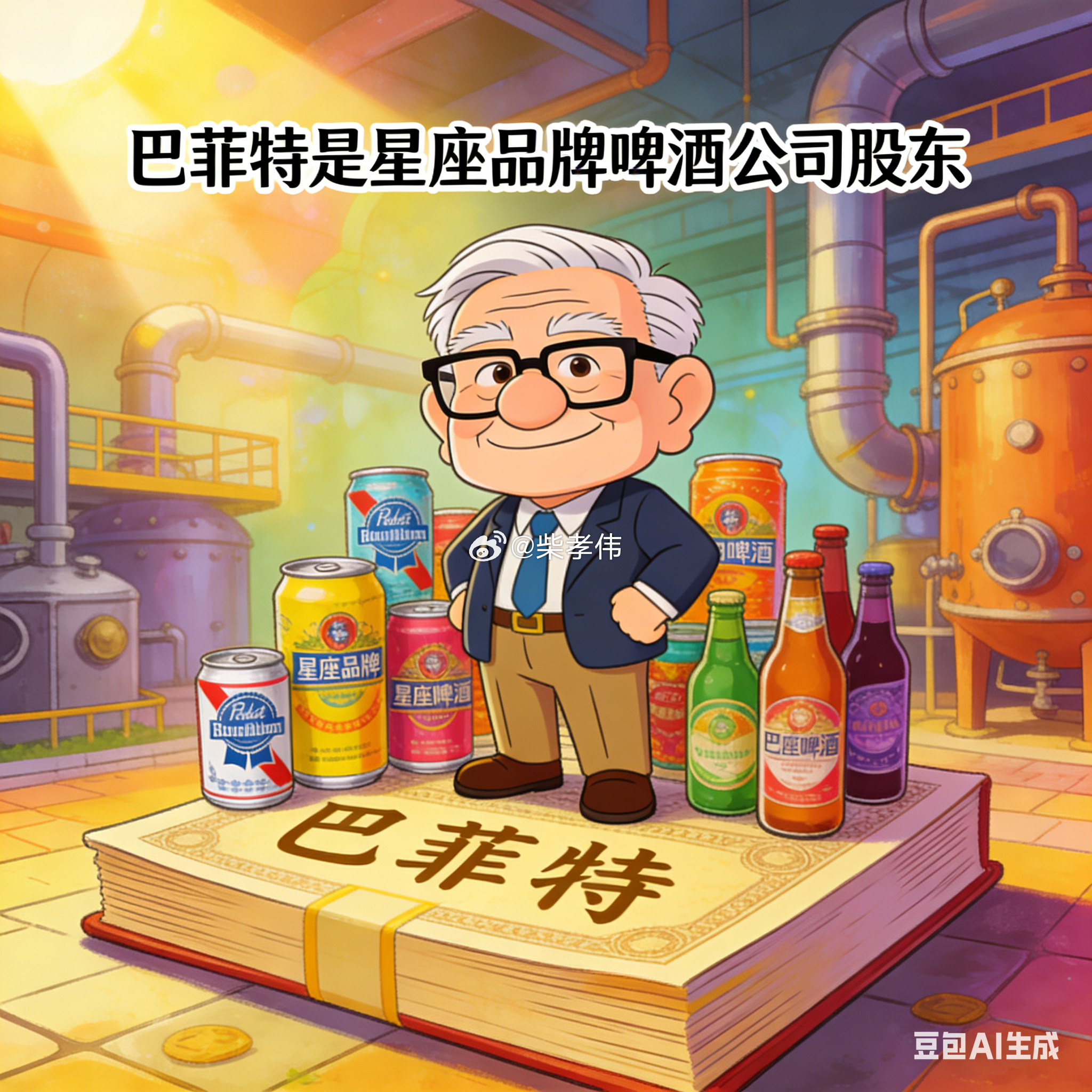 行业公司研究顶级股权企业家 星座品牌啤酒公司，巴菲特是股东一、公司历史星座品牌1