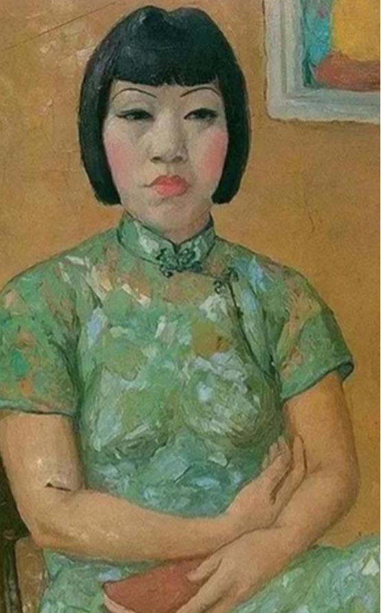 1908年，13岁潘玉良被舅舅卖到妓院，妓院老鸨嫌她狮鼻、口阔、厚嘴唇，实在是长