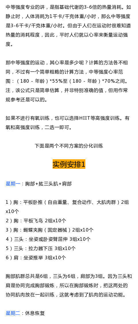 刚开始健身不知道怎么练？你需要这份健身指南！ 