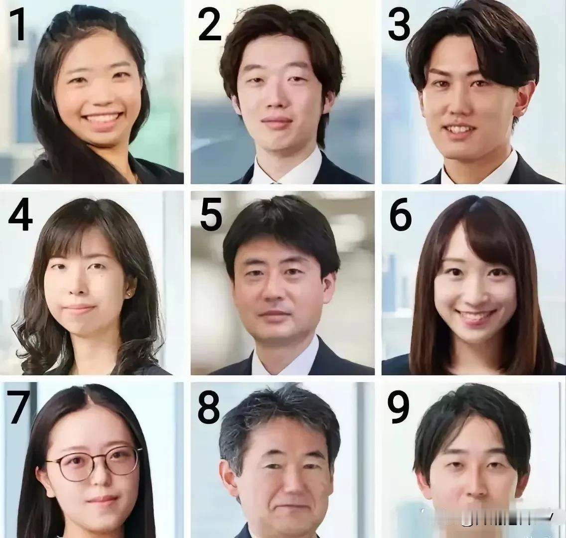 图中有只有一中国人，大家都猜是七号，骨子的善良是外国人不具备的，你们觉得是几号呢
