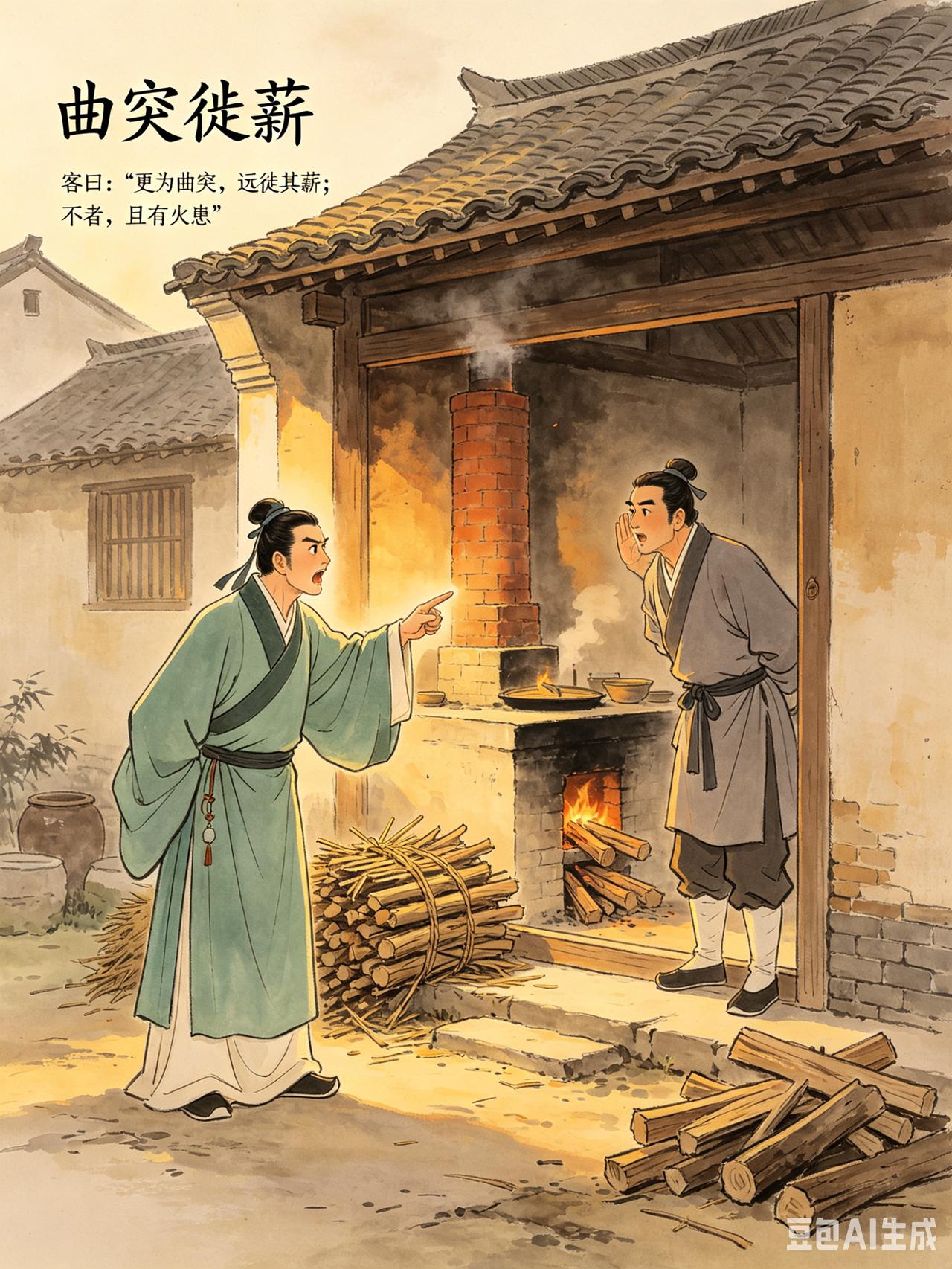 华夏千年处世智慧：读懂曲突徙薪，通透识人少走弯路
 
中华千古典故，藏尽人间清醒