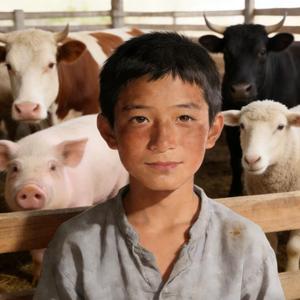 说养殖的小男孩