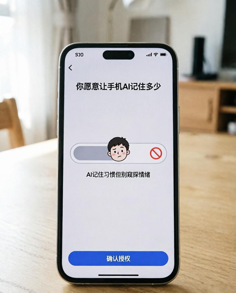你愿意让手机AI记住多少说真的，我挺想让AI记住我的“小毛病”——比如我说“随便