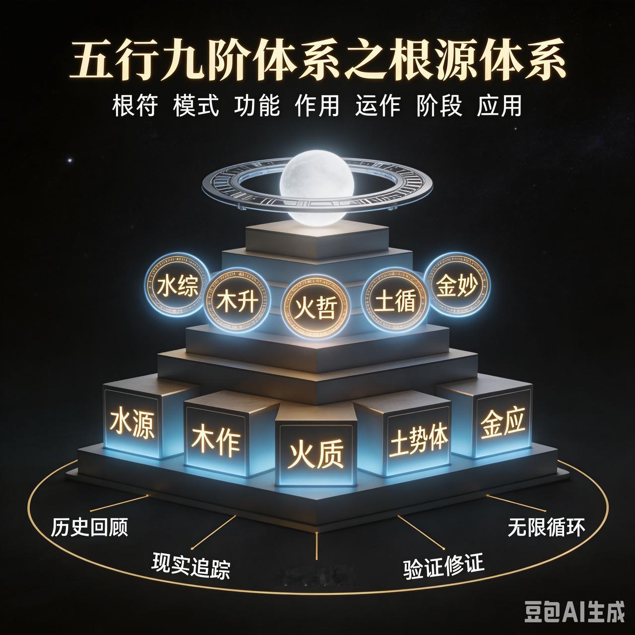 如何构建自主哲学知识体系?
用五行九阶规律体系来构建。五行九阶规律体系包含了丰富