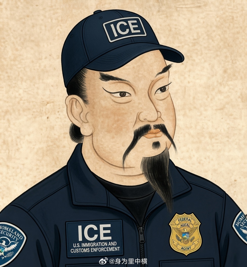 【ICE特工孙子发帖嘲讽非法移民福利欺诈】2026年3月8日，一名自称ICE特工