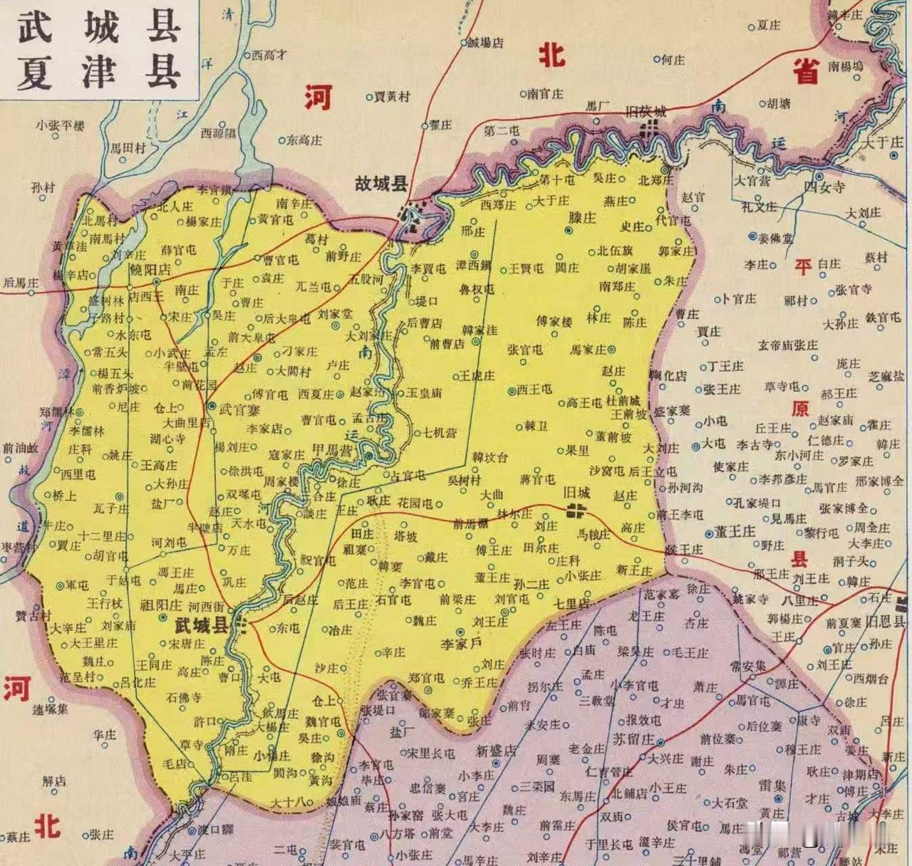 德州最年轻的县城—武城
       武城县是德州境内建置与城区格局最为年轻的县