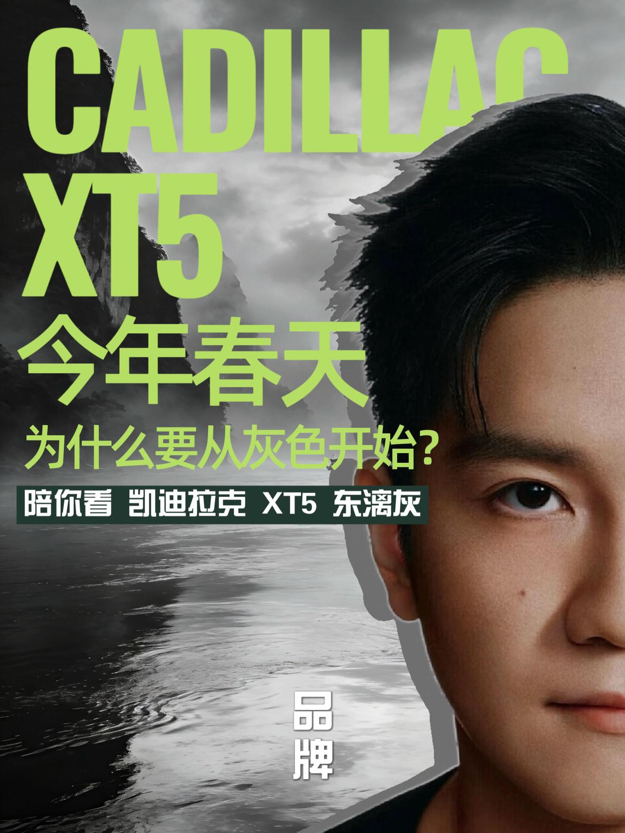 凯迪拉克新出的“东漓灰”，还是我们东哥代言，这个颜色到底想说啥！
不是色彩斑斓的