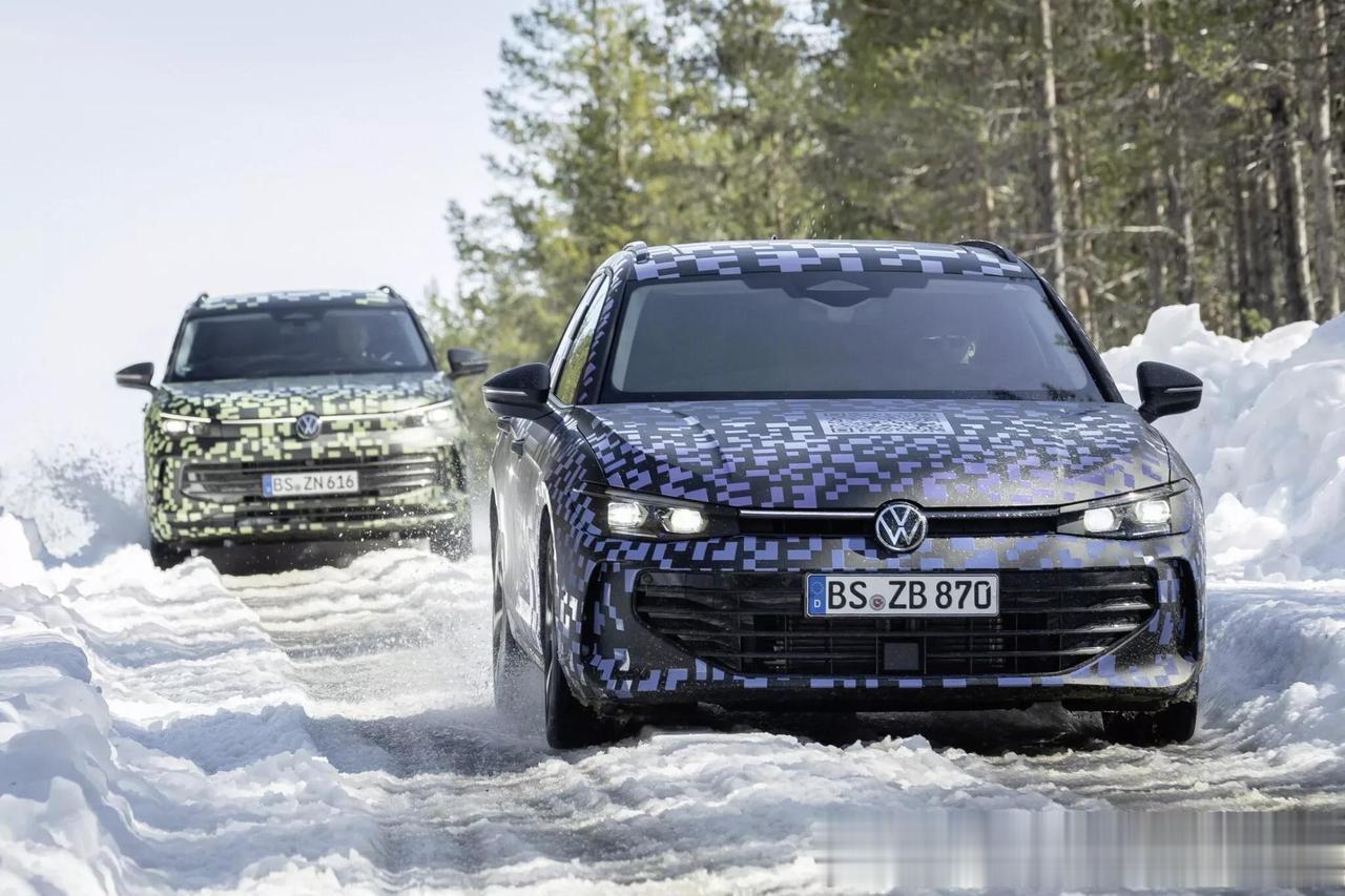 全新一代大众蔚揽谍照曝光，将于本月下旬发布。大众表示，新帕萨特将“更大，更舒适，