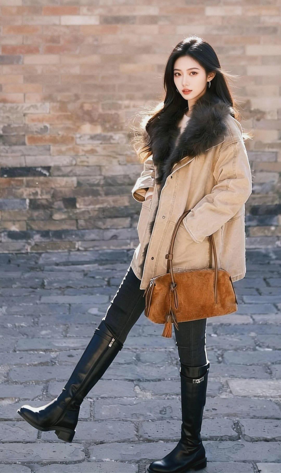 喜欢简约的穿搭，有推荐的吗保暖又时尚