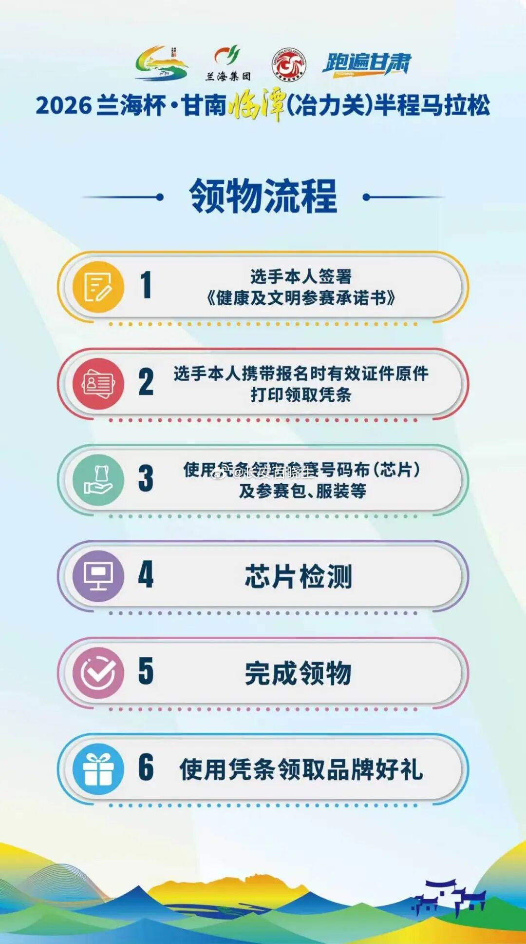2026甘南冶力关半程马拉松领物指南 2026 甘南冶力关半程马拉松领物正式开启
