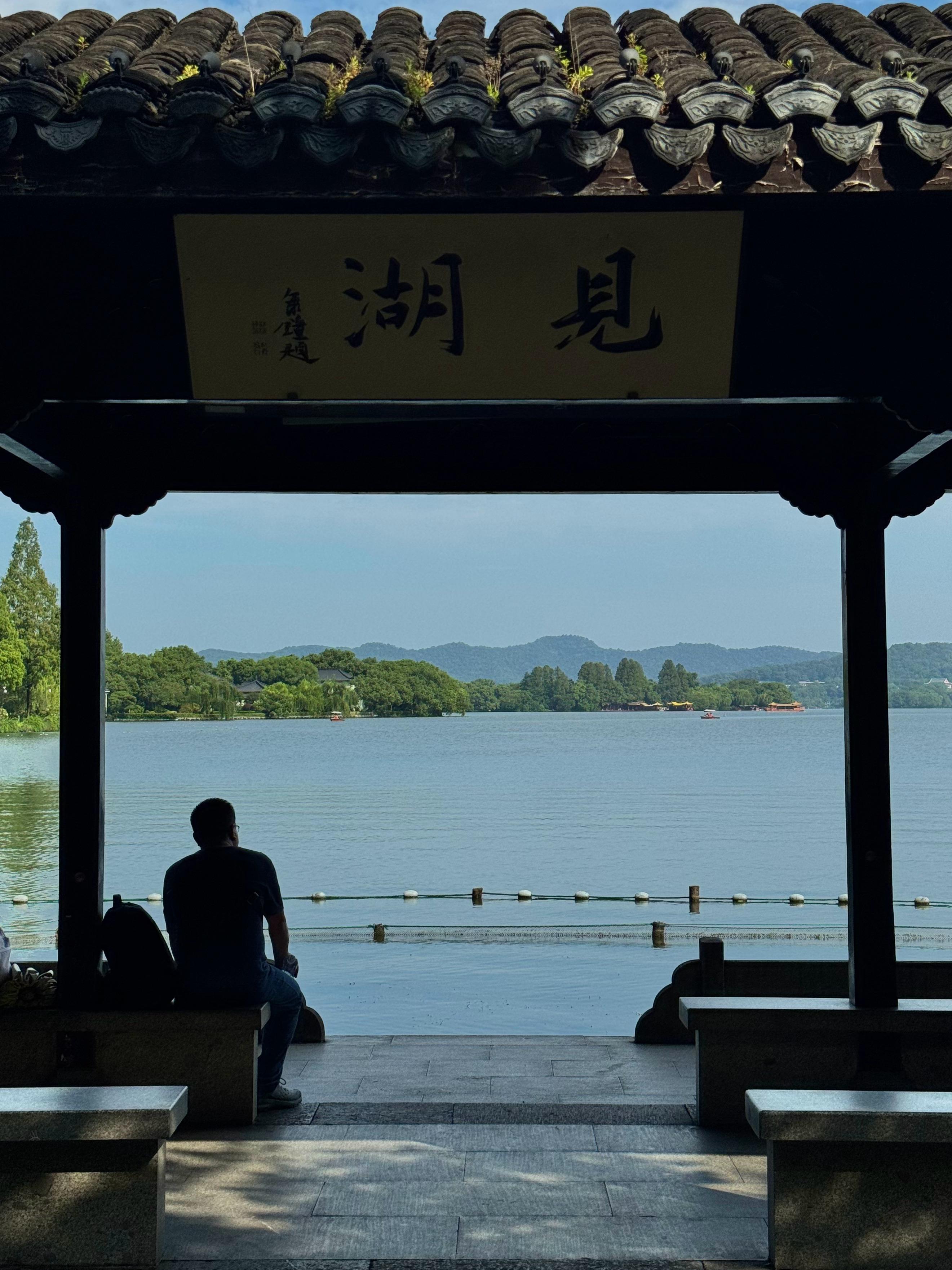 大暑，早起在西湖散步补充能量。 