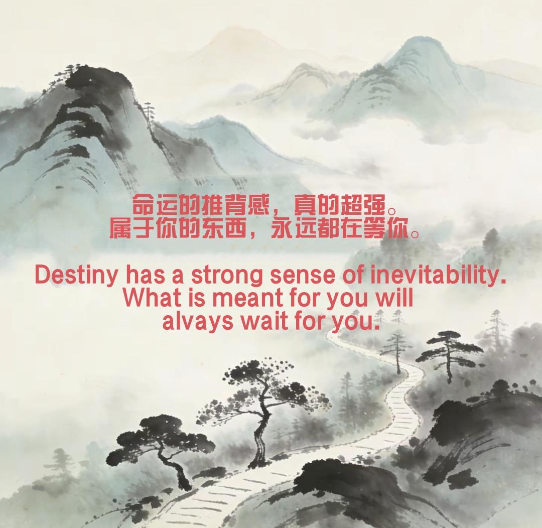 机关算尽不如命运轻轻一挥，纵然万般能耐也抵不过命运的安排！