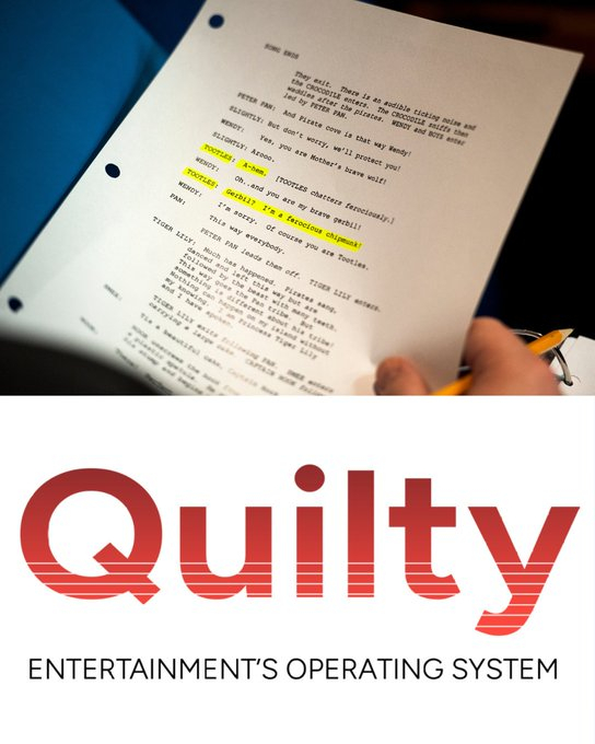 AI越来越深入创作了，据报道：人工智能平台 Quilty 发布了一个项目，旨在通