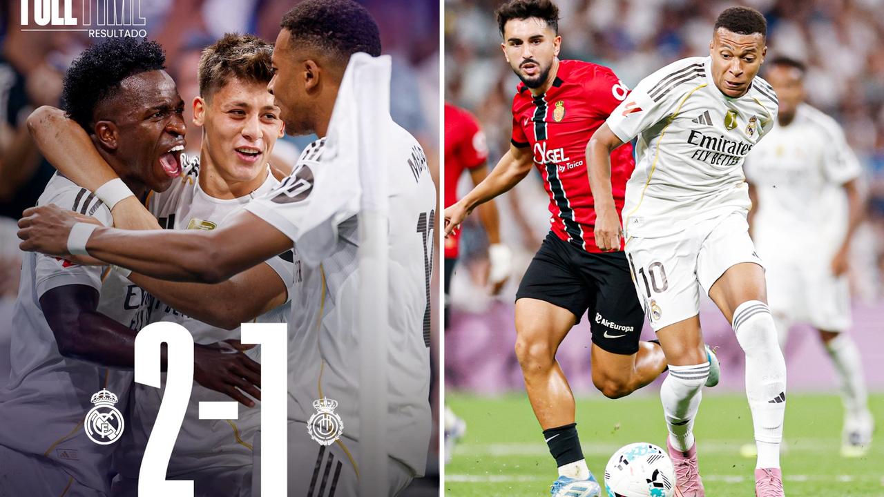 西甲：皇马主场2-1击败马洛卡，开局拿下三连胜。
姆巴佩3次越位皇马3球被吹，居