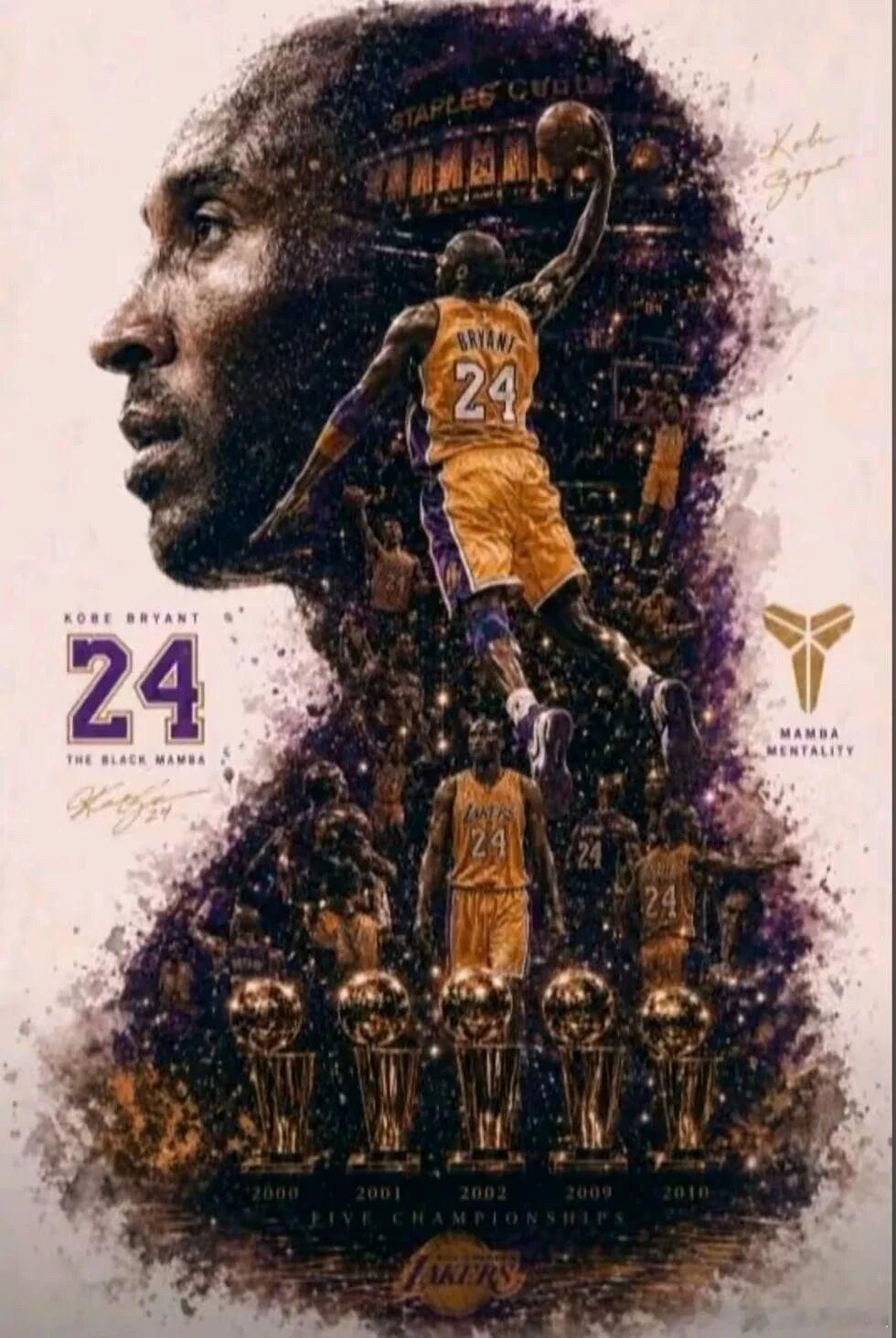 凌晨四点🕓💜💛科比KobeBryant凌晨四点