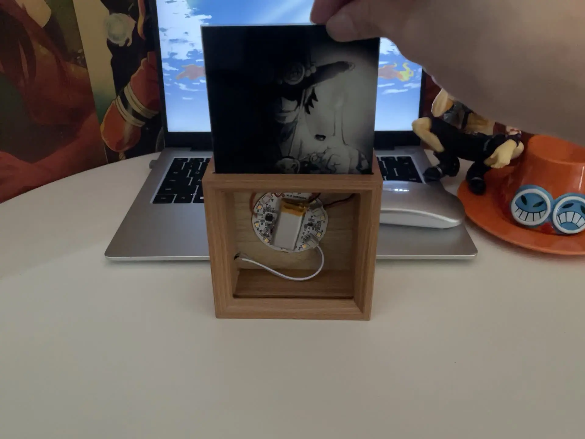 这可是艾斯的灯光画！