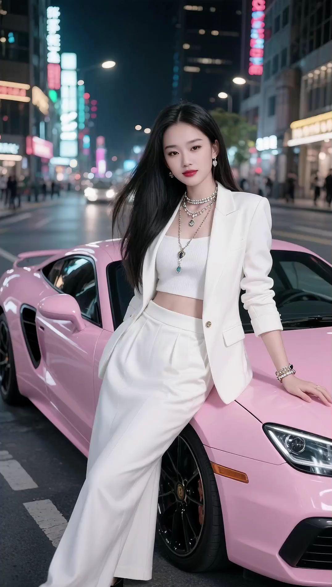 AI都市时尚写真  抖音ai创作