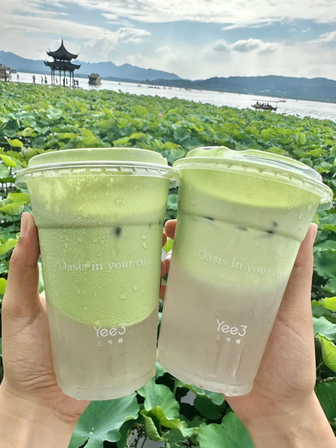 我真的喝了5杯。。。